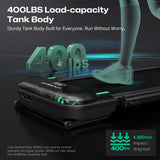 The FoldiMix 5L Smart Treadmill features a 400lbs load capacity and durable tank body design.