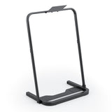 UREVO Walking Pad Handrail in black, with integrated tablet holder and stable support for walking workouts.