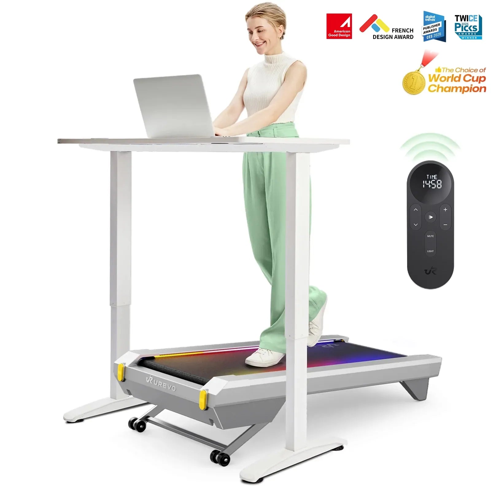 UREVO CyberPad for Office Smart Treadmill