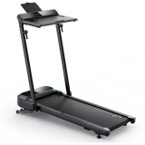 FoldiMix 5L Smart Treadmill: sleek, modern design with integrated desk and digital display.
