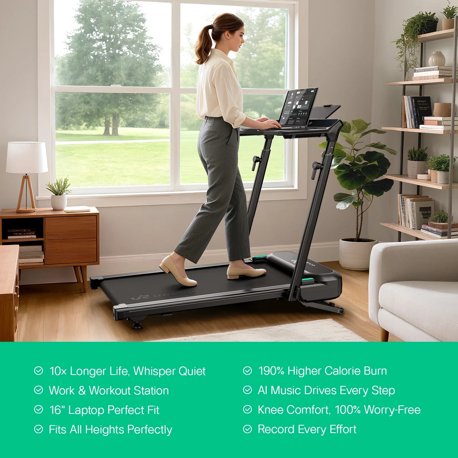 UREVO FoldiMix 5L Smart Treadmill